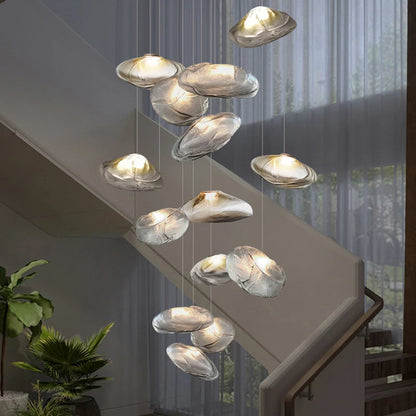 Modern Stair chandelier Pendant lights indoor lighting Ceiling lamp hanging light led Chandeliers for living room indoor lightin