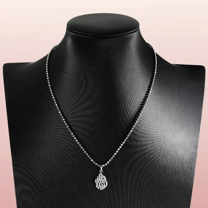 QIBAOKU 18k Plated All Real Moissanite Necklace for Women Wedding Lab Diamond Pendant Sterling Silver S925 Chain Wholesale 2026
