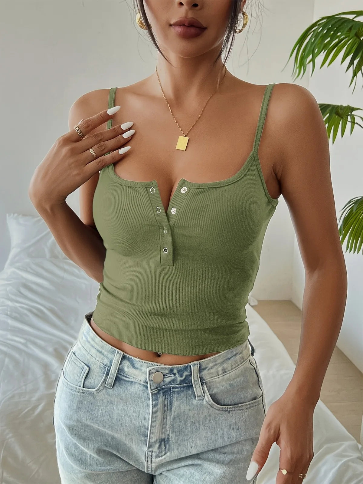 One Piece Summer Tops Women's Vest Cropped Corset Korean Suspenders Vest Sexy Camisole Slim Y2K Corset Tops Casual Basic T-shirt