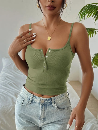 One Piece Summer Tops Women's Vest Cropped Corset Korean Suspenders Vest Sexy Camisole Slim Y2K Corset Tops Casual Basic T-shirt