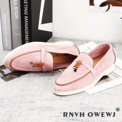 Not Logo Women's Adult Summer Rubber Casual Stitching Flats Sandals - Low Price