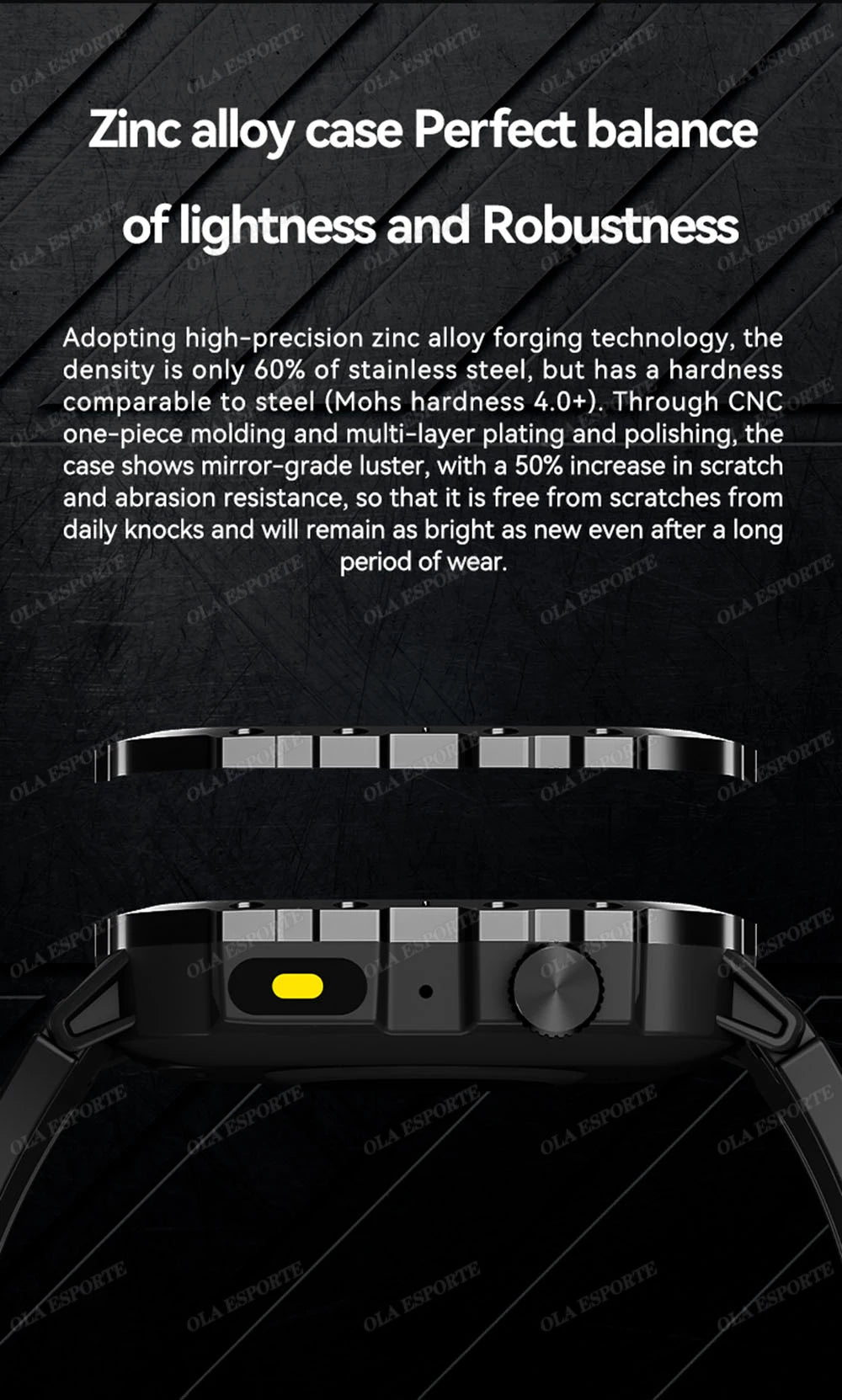 2026 New Military Outdoor Smart Watch Men's GPS Flashlight Bluetooth Call 2.01" AMOLED Screen 3ATM Waterproof Sports Smartwatch