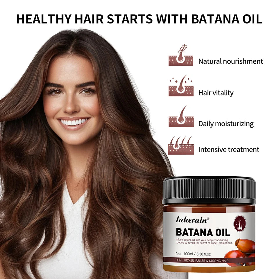 Batana Oil Unrefined Raw for Hair Growth Enhance Efficacy for Thicker Strength Moisturize the scalp Add moisture and nutrition