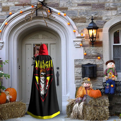 Aldult Danhausen Very Nice Very Evil Cloak with Hood Wrestling Wrestler 2026 Grim Reaper Robe Costume for Party