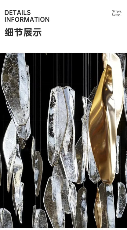 Nordic home decor dining room Pendant lamp lights indoor lighting crystal lamp hanging light chandelier lamps for living room