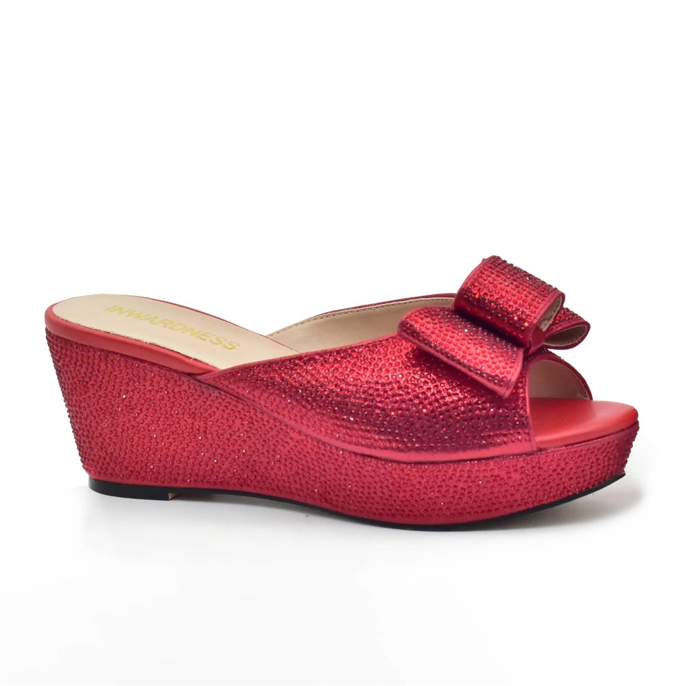 Designer Shoes Women Luxury 2026 Italian In Women High Quality African Wedding Shoes Spring Shoe Platform Woman Summer Slippers