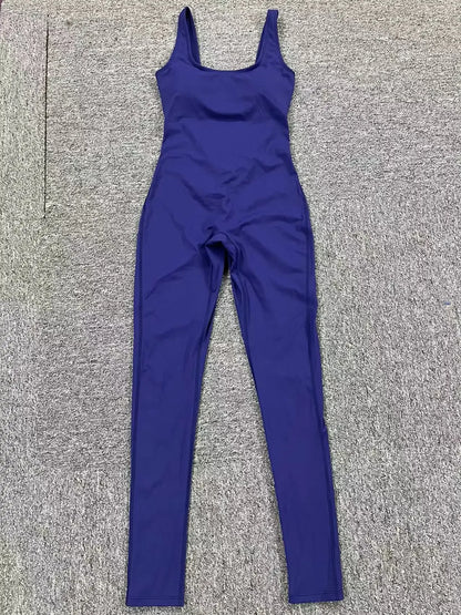 Gym Jumpsuit Woman Padding Sports Overalls for Women Push Up Rompers for Woman Clothes Monos Mujer Gray Coffee Navy Black Red
