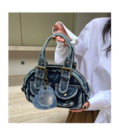 Denim Crossbody Bags for Women Shoulder Bags Hand-held Retro Purse and Handbags Luxury Bags Designers Bag Сумка Женская Bolsa