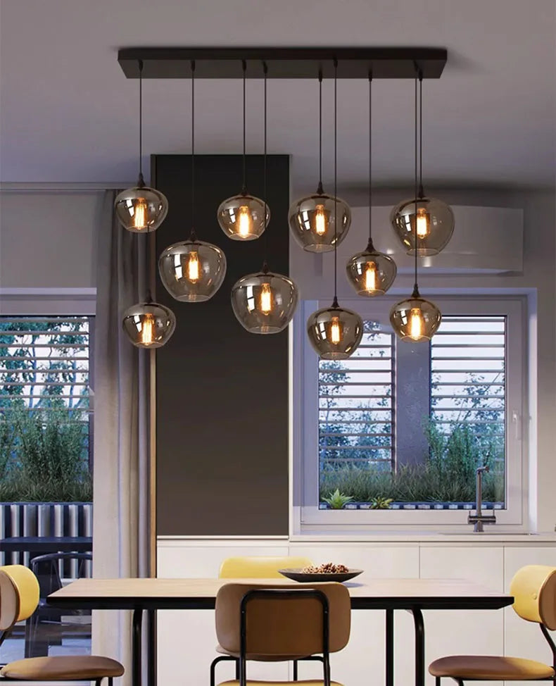 Modern home decor led lights pendant light lamps for living room Chandeliers for dining room hanging light indoor lighting