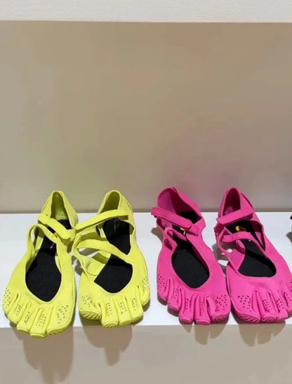 Latest Five-finger Shoes Women's Indoor Yoga Pilates Barefoot Comprehensive Training Non-slip Fitness Shoes in Box Fast Shipping