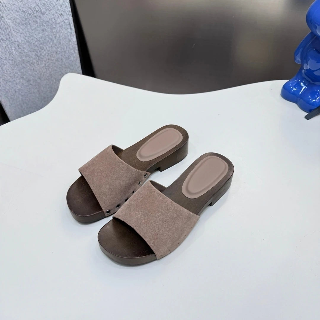 Luxury Brand Women's Shoes Handmade Fashion Slides Modern Slippers Outdoor Sandals Indoor Beach Garden Footwear Holiday Gifts
