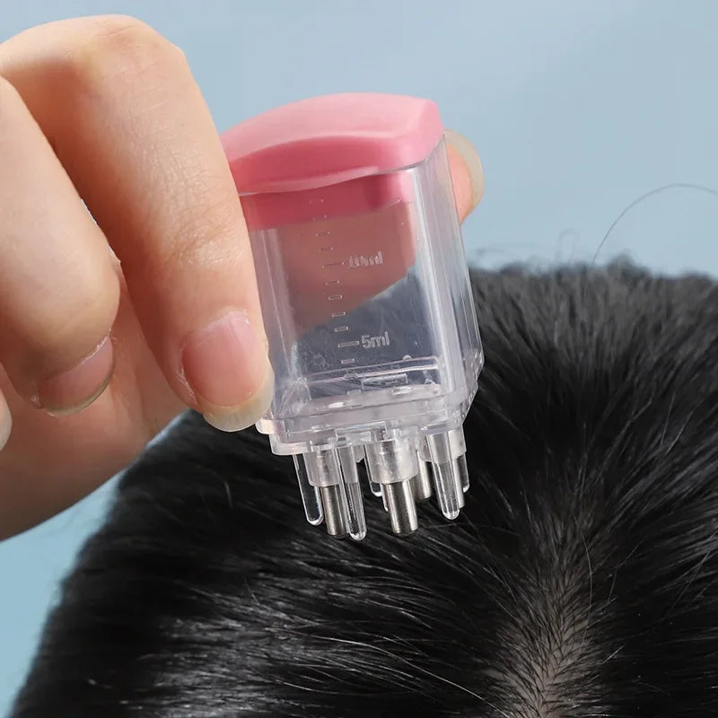 Scalp Applicator Liquid Comb Hair Roots Massage Comb For Hair Growth Serum Oil Nourish Liquid Guiding Anti Hair Loss Scalp Care