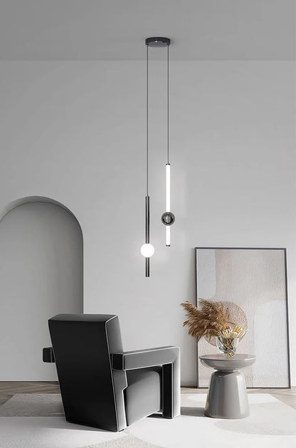 1pc Modern Home Decor LED Lights Bedroom Lamp Bedside Pendant Light Lamps LED Chandeliers Hanging Light Indoor Lighting