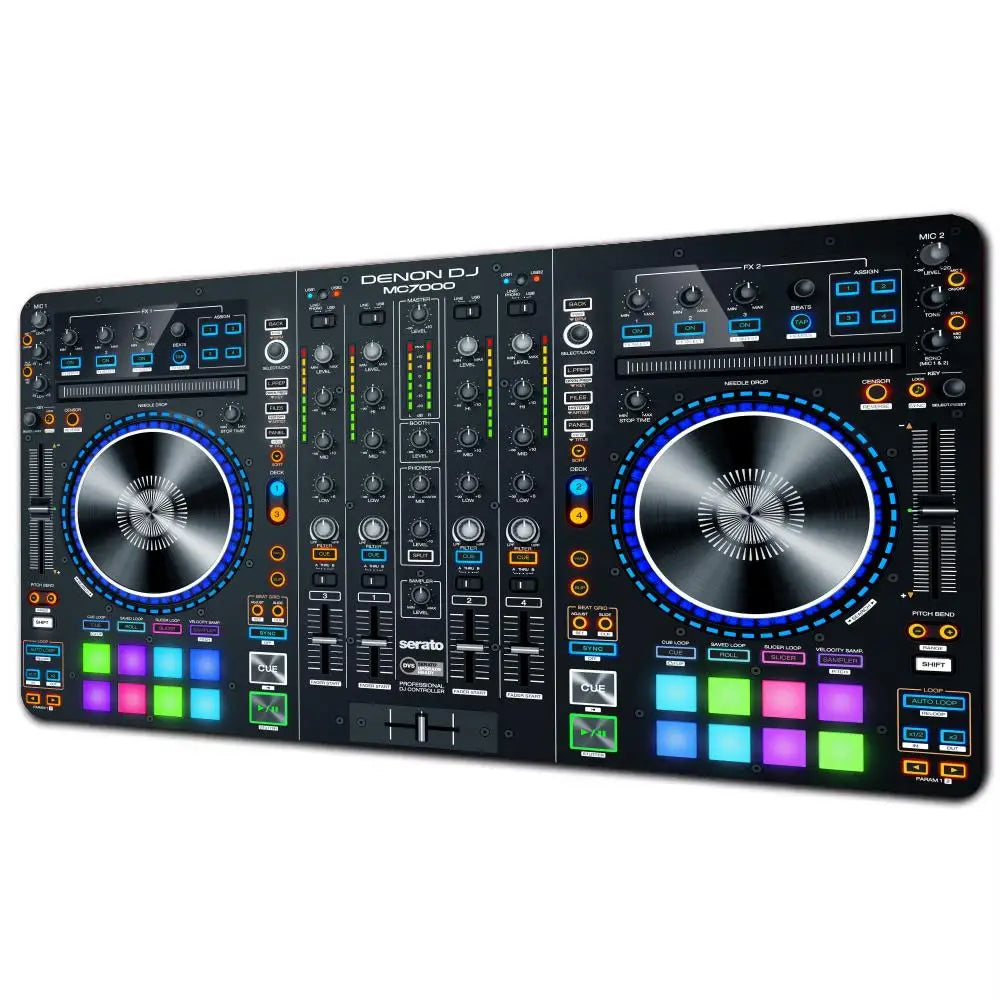 Radio pattern Mouse Pad Mousepad Large Abstract Mouse Pad Gaming Deskmat With Lockedge Office Non-slip Carpet