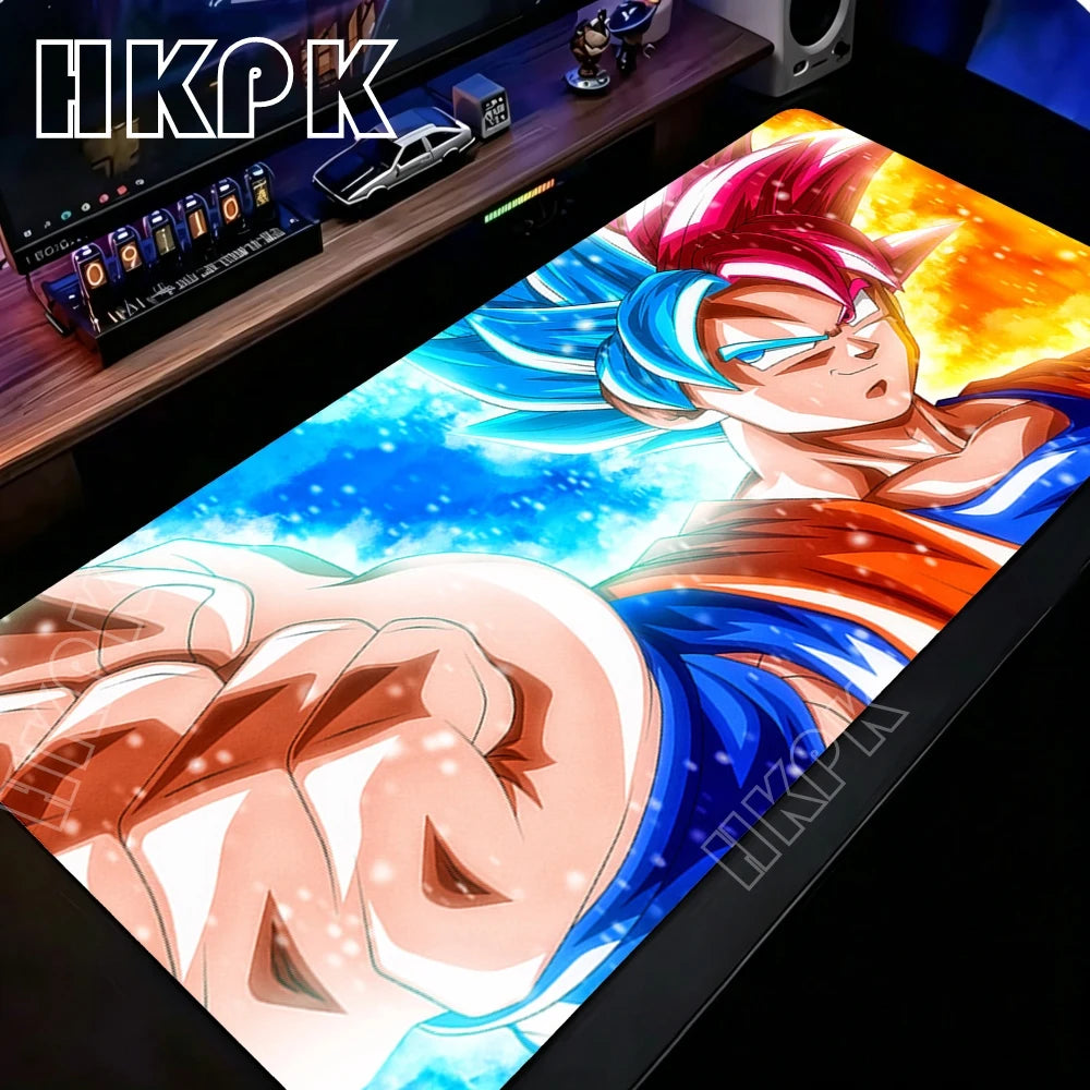 Anime Keyboard Gaming Accessories Laptop Office Carpet XXL Durable Gamer Mousepad Cool Dragon Ball Super Rubber Non-slip Deskmat
