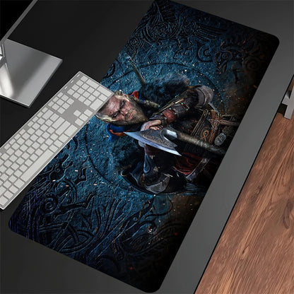Game Assassin s Creed Mouse Pad Cartoon Lockedge Large Gaming Pad Computer Gamer Keyboard Mat Non-slip Mousepad PC Big Desk Mats