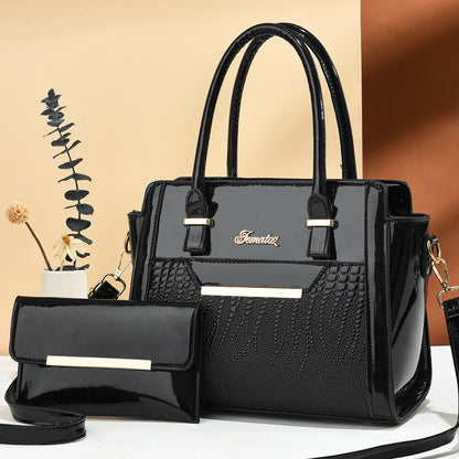 Brand Ladies Shoulder Bag 2 Piece Set Luxury Handbags Women Bags Designer Hand Bags for Women 2025 New Crossbody Sac
