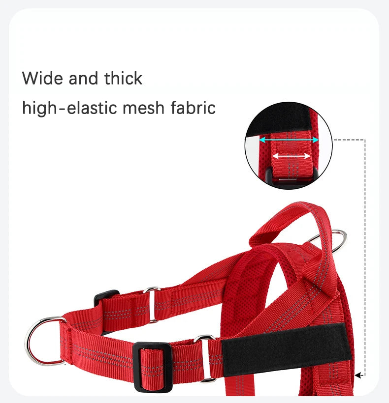Personalized Reflective No Pull Harness for Small Medium Dog Washable Explosion-proof Comfort Dog Harnesses Pechera Para Perro