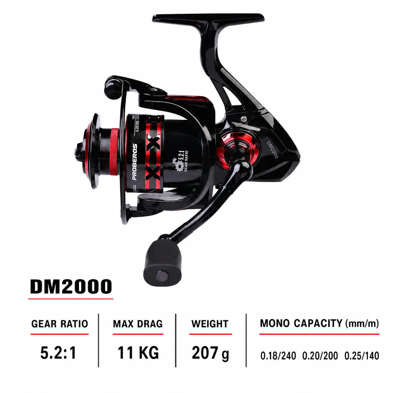 1000-8000 Full Metal Spinning Fishing Reel 4.7:1-5.2:1 23KG Max Drag Long Cast Carp Sea Fishing Wheel Accessories