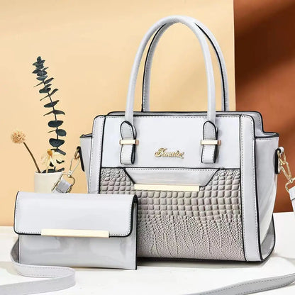 Brand Ladies Shoulder Bag 2 Piece Set Luxury Handbags Women Bags Designer Hand Bags for Women 2025 New Crossbody Sac
