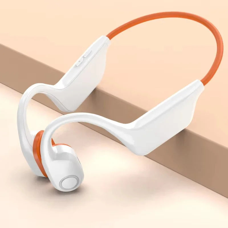 KS8 Open Air Conduction Neckband Sports Earphones Bluetooth 6.0 Ip56 Waterproof Wireless Headset For Running Fitness Commute