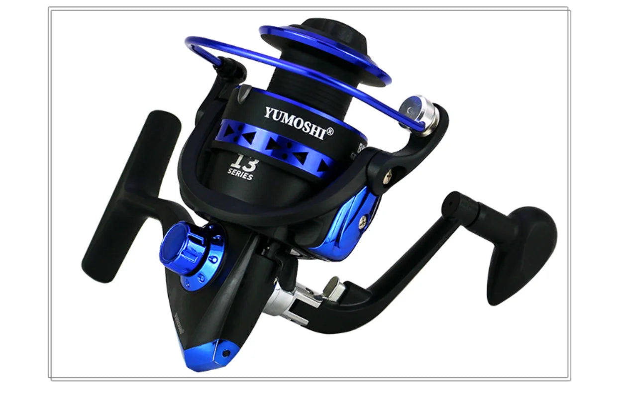 Spinning Reel Fishing Reel 1000-7000 Size Optional Metal Spool Fishing Reel Suitable for Saltwater and Freshwater Carp Lure Surf