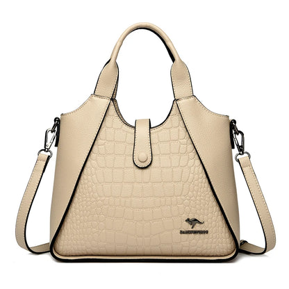Luxury Designer Handbag Brand High Quality Soft Leather Bags 2024 Sac Crossbody Shoulder Bag For Womens Casual Tote Bag Bolsos