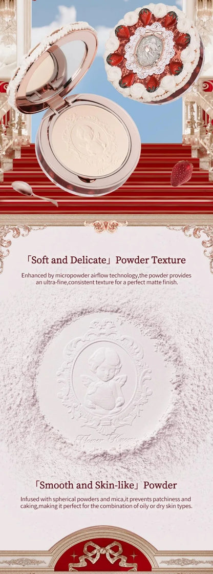 Flower Knows Strawberry Cupid Professional Makeup Set For Women Full Kit Gift Box Eyeshadow Lip Cream Blush Compact Powder Sets