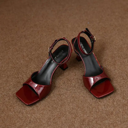 Summer 2025 New Brand Women's Shoes Women Design Sexy High Heels Elegant Shallow Mouth Bride Shoes Mujer Zapatos Luxury Shoes
