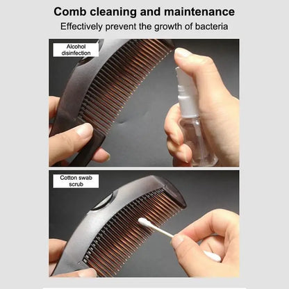 Oil-Control Energy Comb, Hollow Scalp Brush, No Shampoo Needed, Removes Grease & Dandruff, Hair Cleansing Massage Comb for Oily