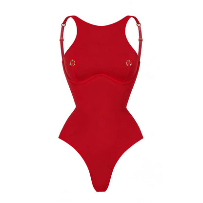 2026 2Pcs Sexy Women One Piece Swimsuit Female Swimwear Solid Biquini High Cut Monokini Push Up Swim Suits Bathingsuit Beachwear