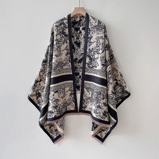 2025 Winter Warm Cashmere Scarf for Women Luxury Jacquard Pashmina Shawl Wrap Neckerchief Female Bufanda Echarpe Design Headband