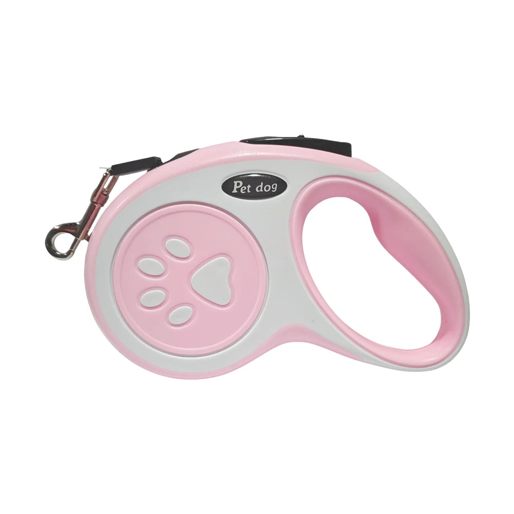Automatic Retractable Dog Leash 3M/5M Strong Traction Rope with Anti-Slip Handle for Puppy Small Medium Dogs Cat Outdoor Walking