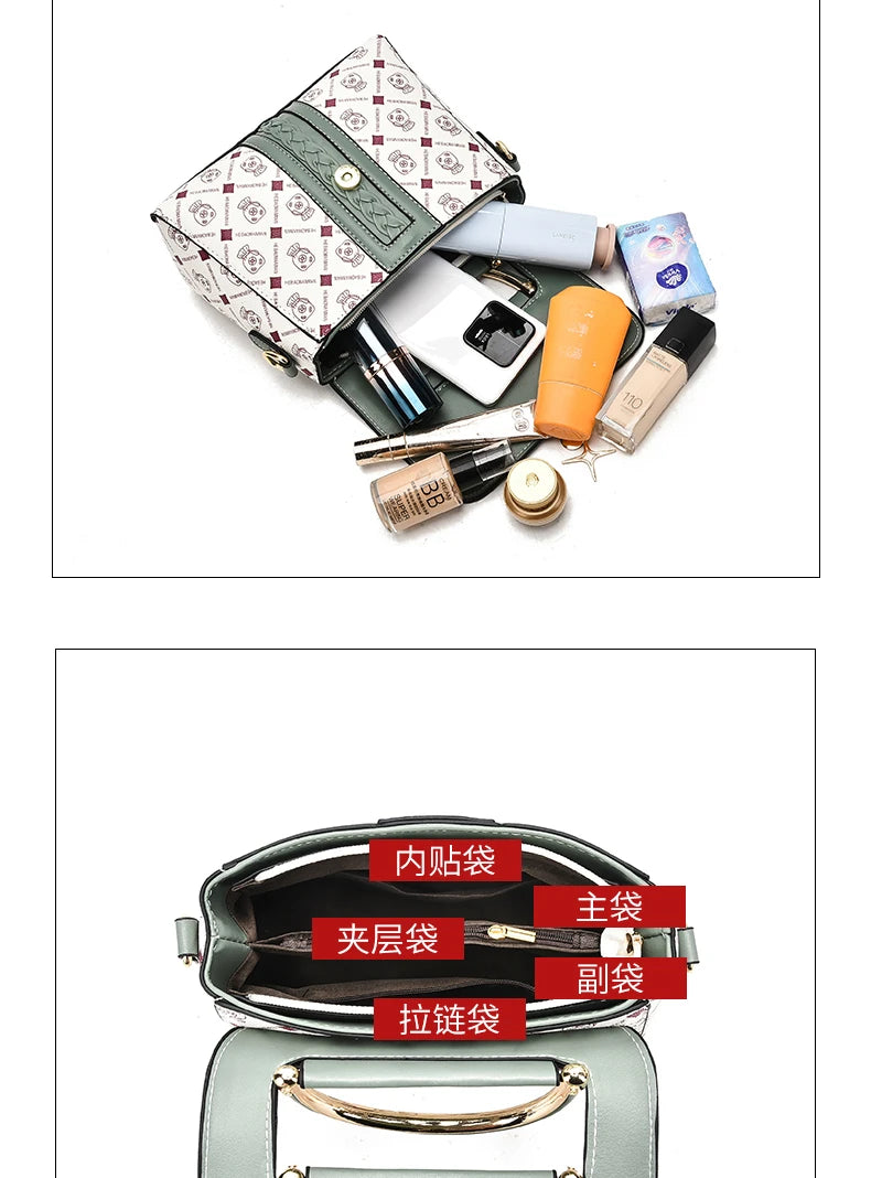 Women's bag  New Female Shoulder bag Handbag for 2026 Fashion shoulder bags crossbody luxury designer handbag bags for women