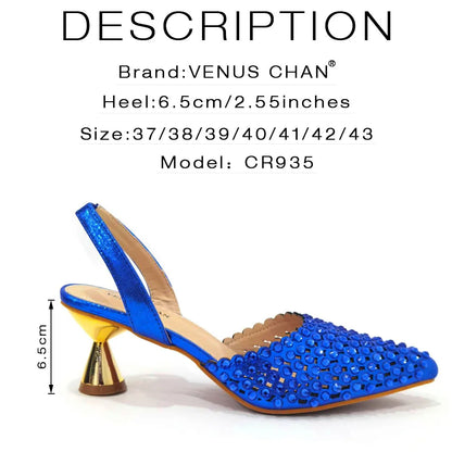 Fashion Summer 2023 Beads Decorated Muffin Bottom Sandals Wear Comfortable And Versatile Elegant Ladies Shoes And Bag Set