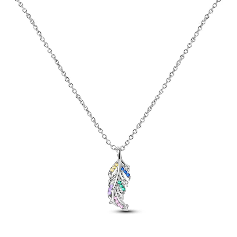 925 Sterling Silver Luminous Firefly Heart Shaped Zircon Pendant Necklace For Women Fashion Anniversary Birthday Jewelry Gifts