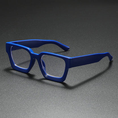 Unisex Retro Blue Light Blocking Eyeglasses Computer Glasses Frame Fashion Anti Blue Light Square Eyewears for Office Women Men