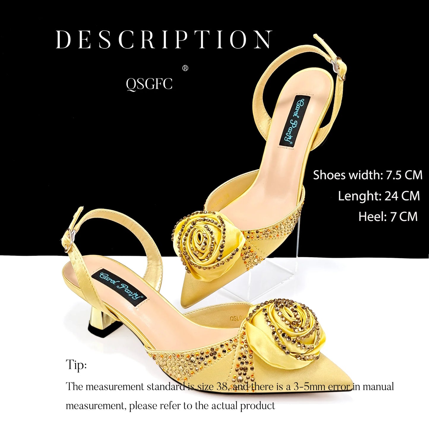 New Party Shoes And Bag Set Nigeria Handmade Flowers Decoration Lady Fashion Shoes and Bag Set for Wedding