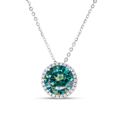 5CT D Color Moissanite Classic Pendant Necklace Fairy Necklace Real 925sterling Silver Women Fine Jewelry For Valentine's Party