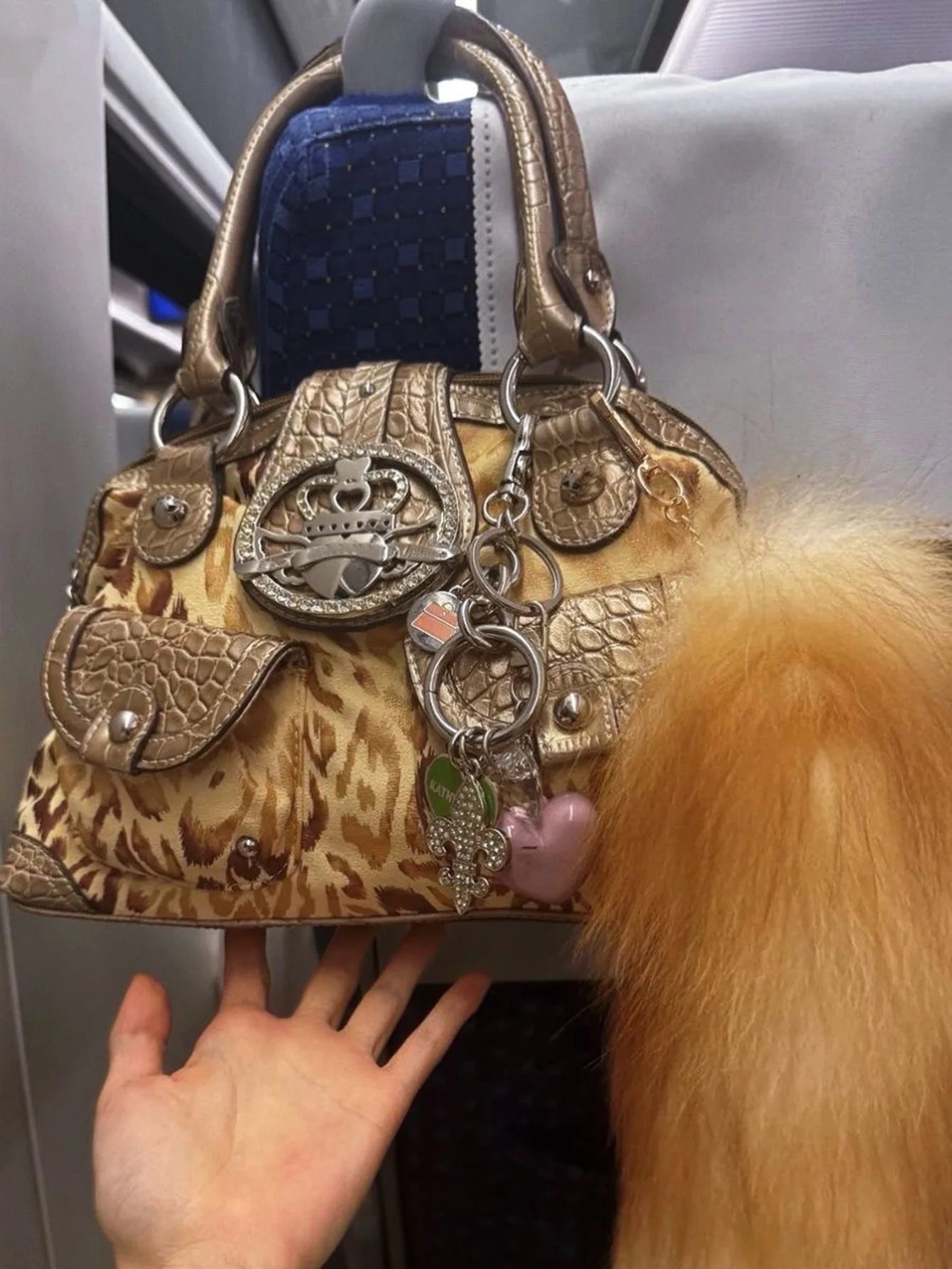 Fashionable Retro Large Capacity Crossbody Bags for Woman Shoulder Bag Leopard Print Purse and Handbag Designer Bag Bolsos Mujer