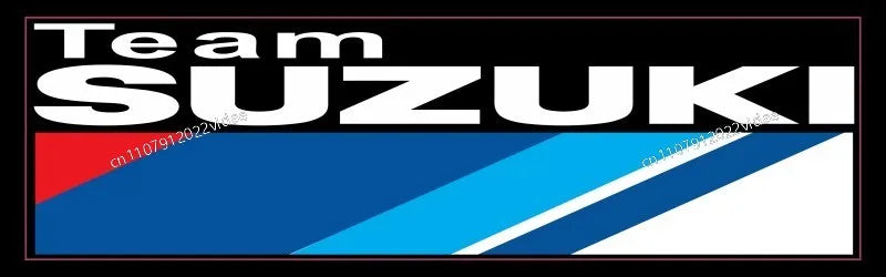 SUZUKI Motorcycle Garage Rug for Sports Racing Suzuki Moto Display Carpet Electric Vehicle Mat Home Decoration Doormat Bedroom