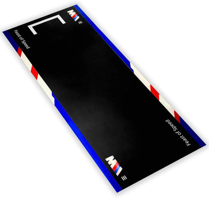 VIKAMA Motorcycle Parking Mats Household Floor Mats Dirty Resistant Non-Slip Kitchen Carpet Bedroom Carpet Washable Floor Mats