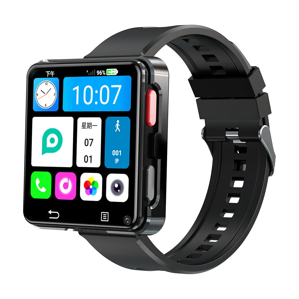 S222 4G Smart Watch Android 11 MTK6761 Quad Core 4GB Ram 64GB Rom Dual Cameras 2.64" Large Screen Detachable WIFI GPS Smartwatch