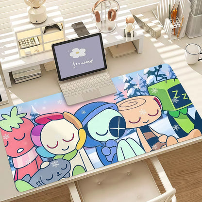 Game D-Dandys W-world Gourdy Mouse Pad Anti Slip Rubber Edge Locked Thickened Laptop Gaming Desk Mat