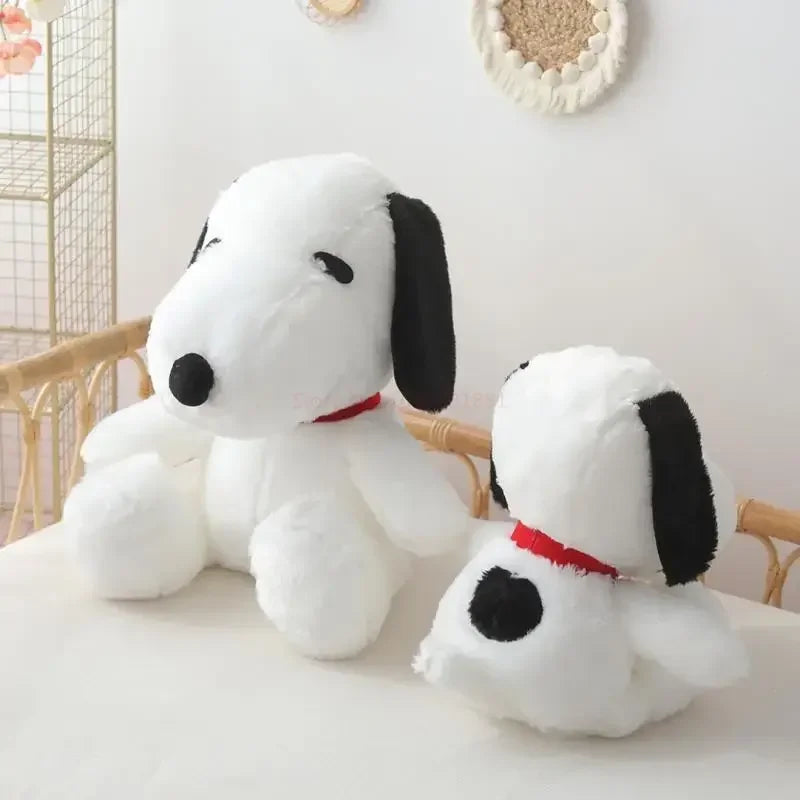 Kawaii Big Size Snoopy Plush Toy White Dog Soft Pillow Stuffed Doll Cartoon Animal Birthday Gifts For Girlfriends Kids Decorate