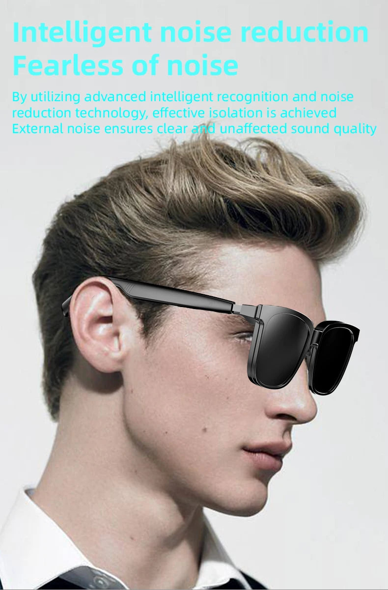 2-in-1 Smart Glasses With Magnetic Lenses Versatile, Clear Vision Enhanced Comfort TWS SG18pro
