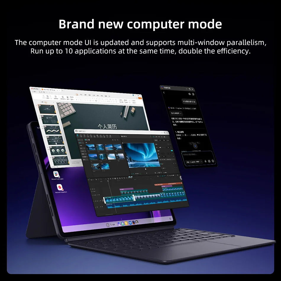 New Lenovo Legion Y900 MediaTek Dimensity 9500s 11.1" 4K 144Hz Display Wifi 11000mAh Battery Android Tab