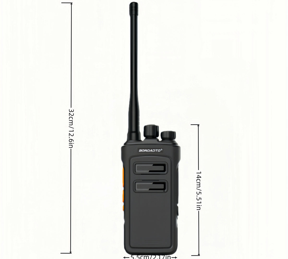 High Power UHF Walkie Talkie 400-470MHz Long Range Two Way Radio Rechargeable with VOX for Outdoor Camping Hiking Hunting