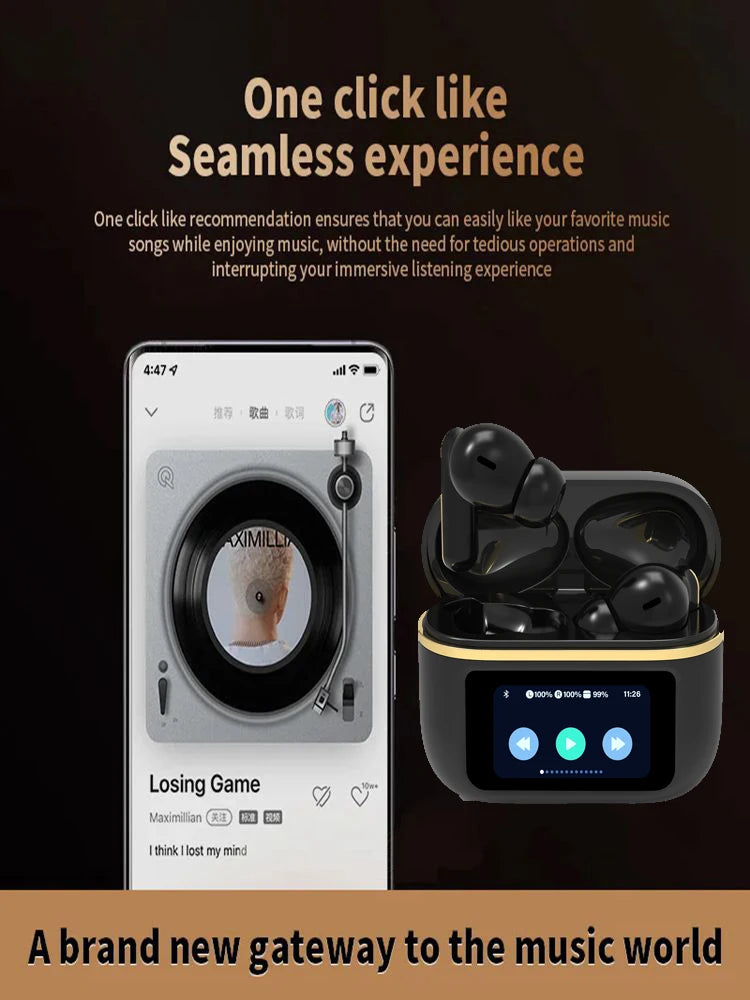 TWS True Wireless Stereo Headset Touch Contro With Charging Case Wireless Earphones  In-ear Smart Earbuds  With Microphone