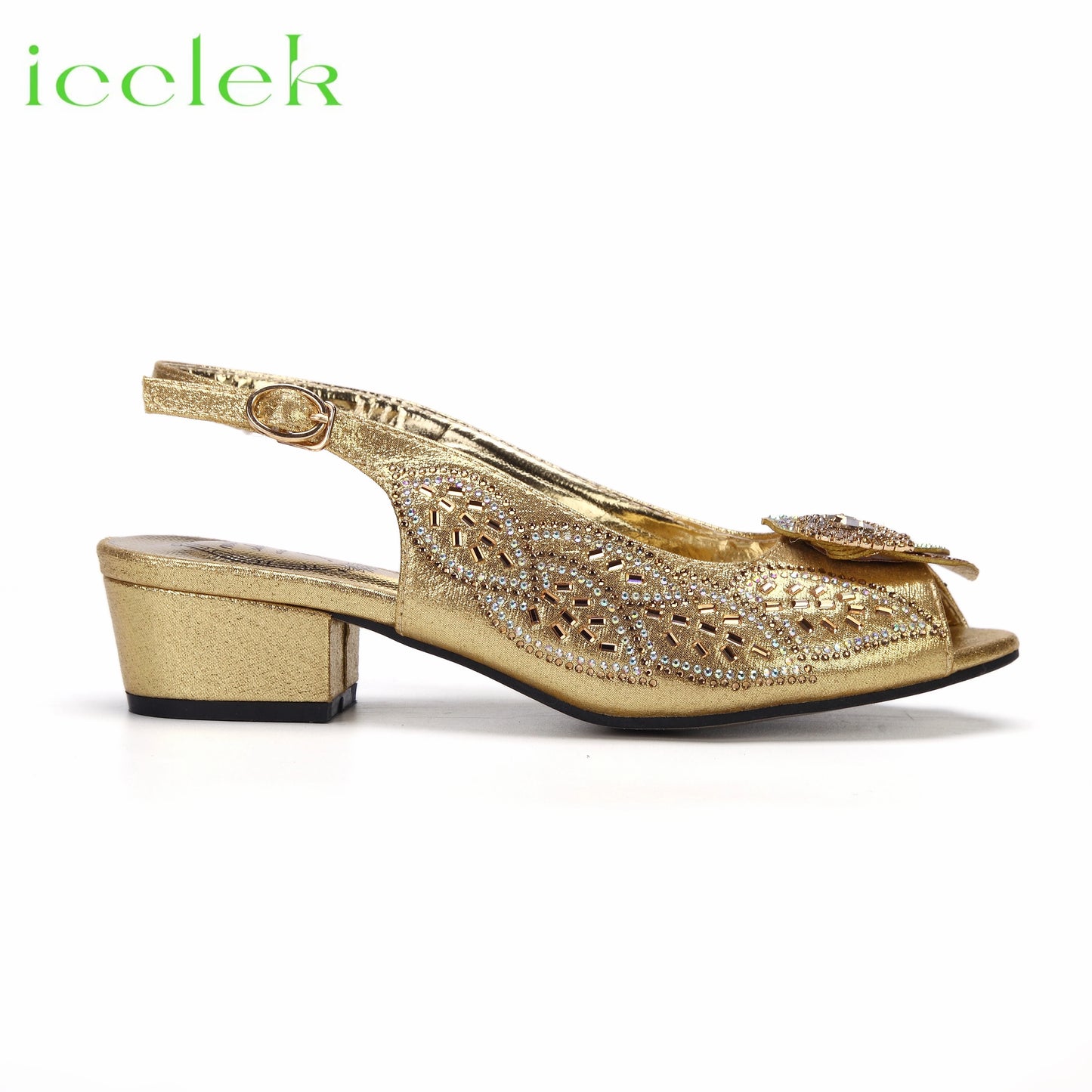 New Arrival Purple Color Women Peep Toe Sandals Shoes Matching bag Set For Mature Offices Ladies in Dress